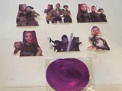 Kpop Demon Hunter Birthday Party Set Table Cover Backdrop Cake Topper Balloons