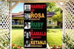 Black History Month Door Cover Black Pride Heritage Decoration Juneteenth Sch…