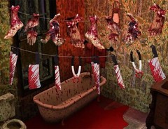 Halloween Decorations Party Banners, Horror Movie Themed Birthday Garland Set
