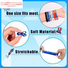 250th Anniversary 144PCS 4th/Fourth of July Accessories Party Favors