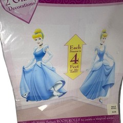 Disney Princess Cinderella & Castle Scene Setters Party Supply Wall Decorations