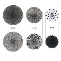 Black Gold Birthday Decorations Set Birthday Banner Confetti Balloons Men Women