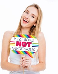 Create Memories with 10pc Love is Love Pride Photo Booth Prop Kit – Made in USA