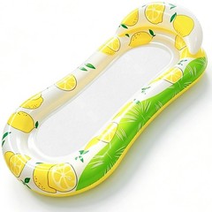 Inflatable Pool Float Lounger with Headrest Heavy Duty Adult Beach Lake