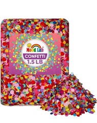 Multicolor Confetti – Mexican Colorful Party Confetti – 1.5 LBs/680 grams – R…