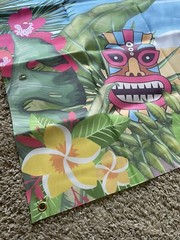 Hawaiian Aloha Beach Party Decoration Summer Luau Background Photography Banner