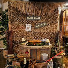 9 Pcs Hunting Camo Birthday Party Decorations Set Hunting Deer Party