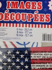 Independence Day Cutouts Patriotic Election 30 Pieces Various Sizes