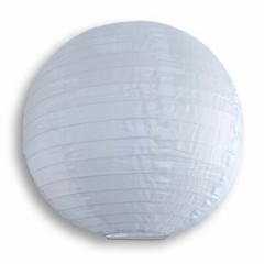 Black, White and Gold Yellow Celebration Party Even Ribbing Ribbed Nylon Lantern
