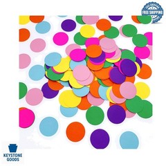 Rainbow Biodegradable Confetti for Parties & Weddings | 300pcs