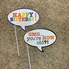 Selfie Props Set, 25 Pieces – Fun Accessories for Parties and Events