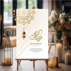 Eid Mubarak foamboard Poster Ramadan