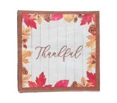 Thanksgiving Dinner Party Supplies 12 Guests Paper Plates Napkins Tablecover