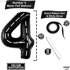 , Giant, Construction Balloons – 40 Inch, Construction 4 Balloon | Construction