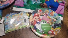 Super Mario Brothers Birthday Party Supplies With Invites Tablecloth Plates