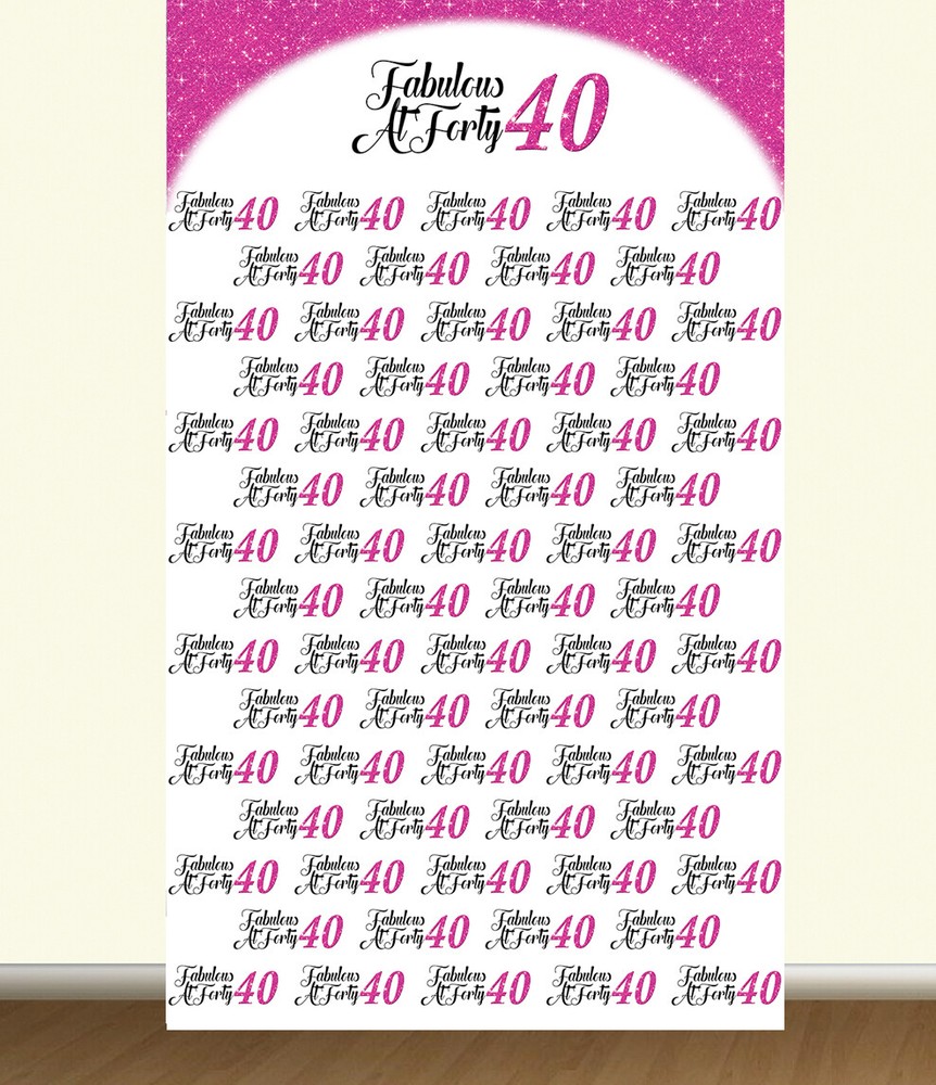 30 40 50 60 Birthday Background Backdrop Scene Setter Extra Large Print Graphic