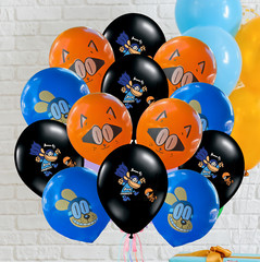 Dog Man Cat Kid Party Supplies happy birthday decoration cup plate balloon table