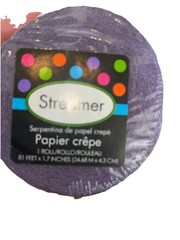 Rainbow Printed 80-foot Crepe Streamer Rainbow Tableware Party Decorations PRIDE