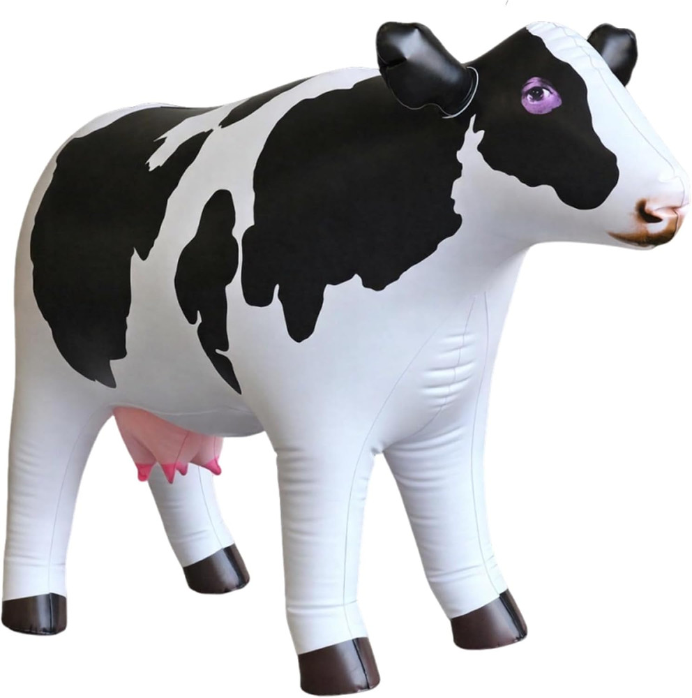 Cow Inflatable Animal Baby 37 Inch Long Great for Pool Party