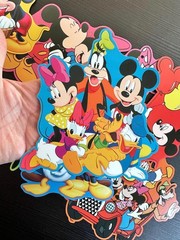 Mouse Party Decorations Kit – Birthday Banner, Swirls, Centerpieces & Cake Toppe