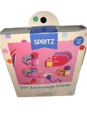 Spritz DIY Exchange Cards Ages 6+ 1 Kit Makes 12
