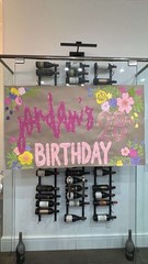 Customizable Hand Painted Banner for Any Occasion, Painted birthday banner 3×5