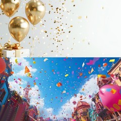 200 PCS Gold Confetti Glitter Round Dots Scatter Table Party Decor