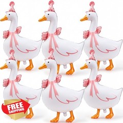 Soulchen 6 Pink Silly Goose Balloons