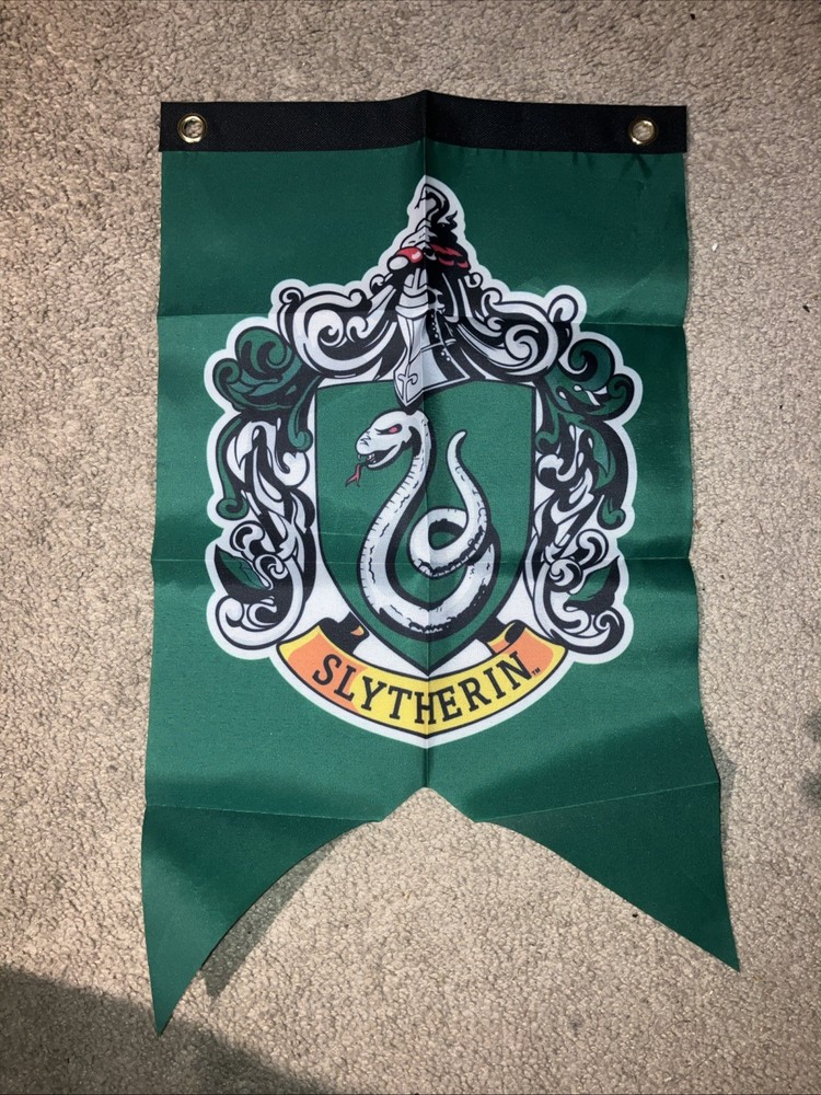 Conquest Journals Harry Potter Wizarding House Banner Flag Set, 12» x 20»