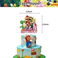 NEW Super Mario Bros. Game Theme Birthday Party Decorate Supplies Set US Seller
