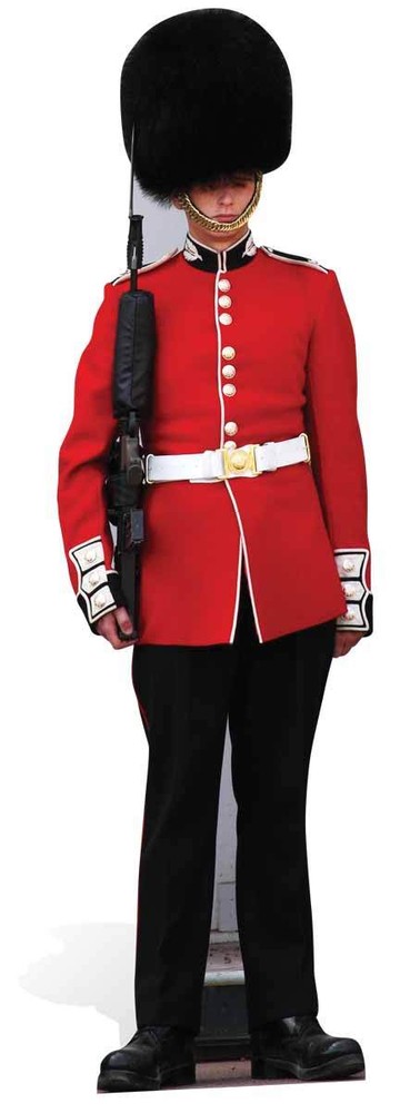 Royal Guard Cardboard Cutout Lifesize Platinum Jubilee Guardsman Queen Elizabeth