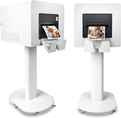 iPad Photo Booth Selfie Station with RGB Ring Light | Portable for Event & Party