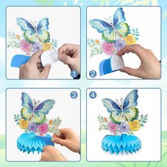 Enchanting 9-Piece Butterfly Centerpieces to Capture Unforgettable Memories