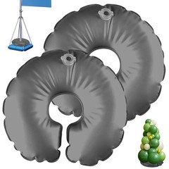 2Pcs White Water Bag Weights for Balloon Column Stand & Balloon Arch, Weights…