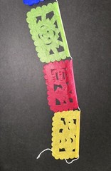 Papel Picado, Día De Los Muertos, Day Of The Dead, Party Decor, Rectangle