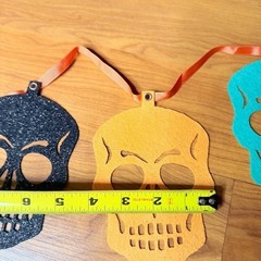 Target Hyde and Eek Halloween Dia de los Muertos Skulls Day of the Dead Banner