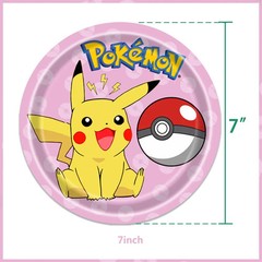 Pokemon Birthday Party Supplies Pikachu Party Decorations Foil Balloons Tablewar