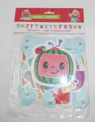 Cocomelon Birthday Party Supplies • 6′ Banner – Helium Balloon – Table Cloth NEW