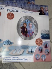6 sets Frozen 2 Frame and Cutout Decorating Kit