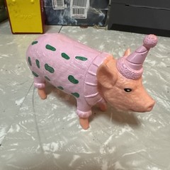 Cake Topper Birthday Ankyo Party Animals Target Bullseye Playground Pig Figure