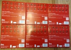16-pack of red paper napkins designed for the Chinese New Year, Job lot X6