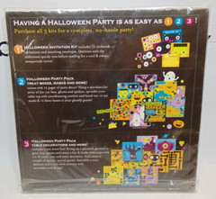 Halloween Activity Set Decorations Party In A Pack 3 KIT 121 Pieces 12 Sheets