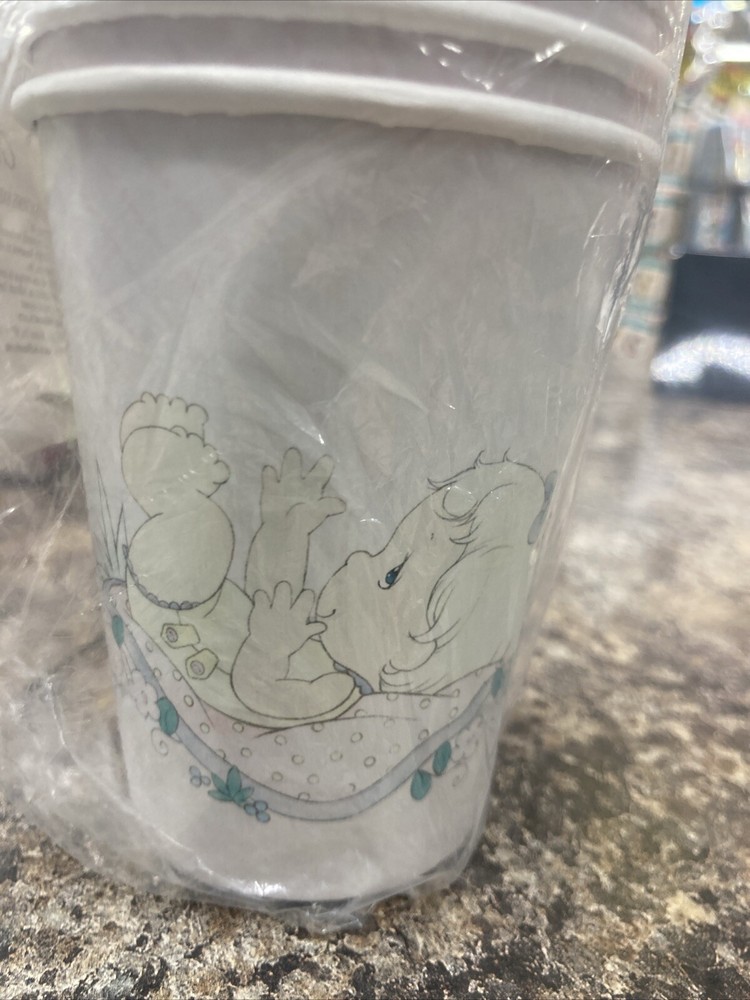 Precious Moments Paper Cups Pink