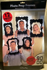 Amscan 12 Piece Photo Booth Prop Frames