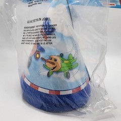 JAY JAY the JET PLANE Birthday Party Hats Cartoon NIP NOS Rare