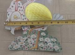Vintage Baby Shower Decorations Stork “Special Delivery” Baby Yellow Honeycomb