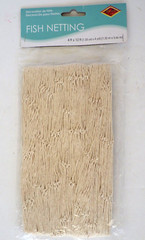Vintage Fish Netting Decorator 48″ X 144″ Natural White Beach Nautical Décor