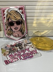 Taylor Swift Party Decor Foil Ceiling Swirls Birthday