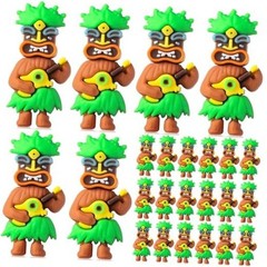 Mini Tiki Statue Figurines Tiki Bar Party Decorations Summer Luau 25 Hawaii
