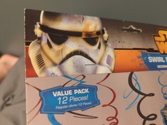Star Wars Party Foil Swirl Decorations Value Pack 12 Pieces Birthday No 671841